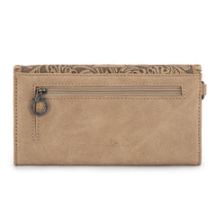 MW1354-W018  Montana West Tooled Aztec Collection Wallet
