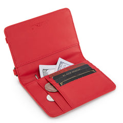 MW1354-W2004  Montana West Tooled Aztec Collection Wrap Wallet