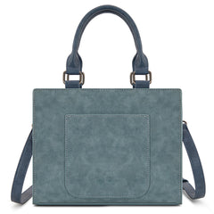 MW1356-8322  Montana West Western Tooled Aztec Tote/ Crossbody