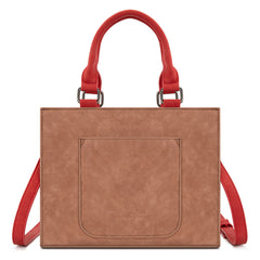 MW1356-8322  Montana West Western Tooled Aztec Tote/ Crossbody