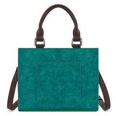 MW1356-8322  Montana West Western Tooled Aztec Tote/ Crossbody