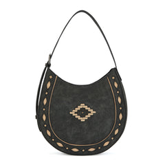 MW1359-918   Montana West Western Aztec Cut-Out Hobo Shoulder Bag