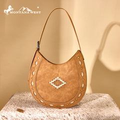 MW1359-918   Montana West Western Aztec Cut-Out Hobo Shoulder Bag