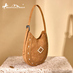 MW1359-918   Montana West Western Aztec Cut-Out Hobo Shoulder Bag
