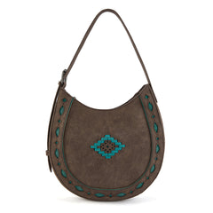 MW1359-918   Montana West Western Aztec Cut-Out Hobo Shoulder Bag