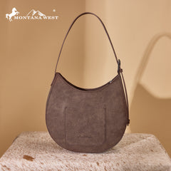 MW1359-918   Montana West Western Aztec Cut-Out Hobo Shoulder Bag