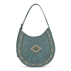 MW1359-918   Montana West Western Aztec Cut-Out Hobo Shoulder Bag