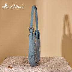 MW1359-918   Montana West Western Aztec Cut-Out Hobo Shoulder Bag