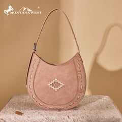 MW1359-918   Montana West Western Aztec Cut-Out Hobo Shoulder Bag