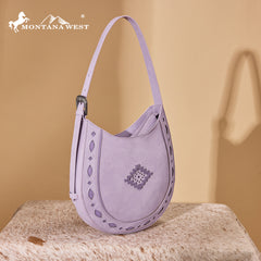 MW1359-918   Montana West Western Aztec Cut-Out Hobo Shoulder Bag