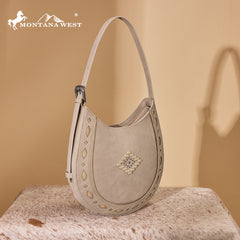 MW1359-918   Montana West Western Aztec Cut-Out Hobo Shoulder Bag
