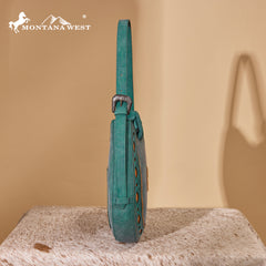 MW1359-918   Montana West Western Aztec Cut-Out Hobo Shoulder Bag