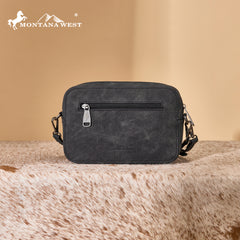 MW1359-W120   Montana West Western Aztec Cut-Out Crossbody Bag