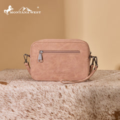 MW1359-W120   Montana West Western Aztec Cut-Out Crossbody Bag