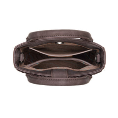 MW1368-8360CF Montana West Hair-On Cowhide Fringe Tote/Crossbody - Coffee