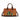 MW1376-8325BR Montana West Cactus Embellished Crossbody Bag - Brown
