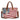 MW1385G-8317-JN Montana West American Flag Braided Concealed Carry Tote Bag - Jean