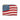 MW1385-W2007RD  Montana West American Flag RFID Zip Around Wallet - Red