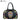 MW326-5110 Montana West Sugar Skull Collection Duffle Bag - Black