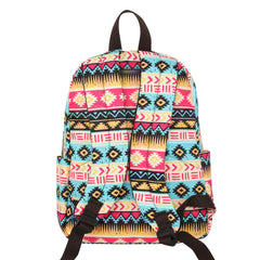 MWB-2008 Montana West  Pink Aztec Print Backpack