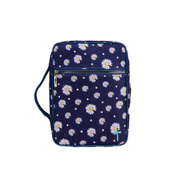 MWB-6003 Montana West Daisy Pattern Print Canvas Bible Cover