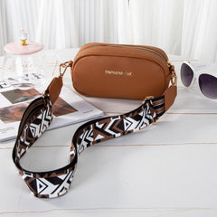 MWC-086BBR  Montana West Small Crossbody Bag/Camera Bag - Brown