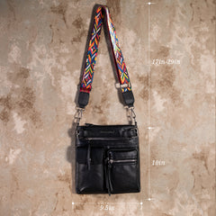 MWC-100ABK   Montana West Multi Pockets Crossbody Bag - Black