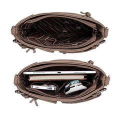 MWC-100AKH  Montana West Multi Pockets Crossbody Bag - Khaki