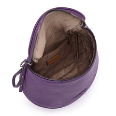 MWC-285 Montana West Spacious Crossbody Bum Bag with Coin Purse Purple