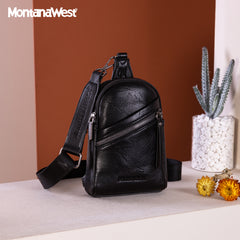 MWC-3351  Montana West Sling Bag/Crossbody/Chest Bag