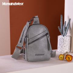 MWC-3351  Montana West Sling Bag/Crossbody/Chest Bag