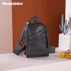 MWC-3351  Montana West Sling Bag/Crossbody/Chest Bag