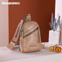 MWC-3351  Montana West Sling Bag/Crossbody/Chest Bag