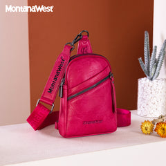 MWC-3351  Montana West Sling Bag/Crossbody/Chest Bag