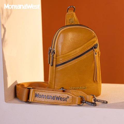 MWC-3351  Montana West Sling Bag/Crossbody/Chest Bag