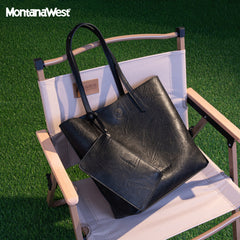 MWC-376   Montana West Carry-All Tote - Black