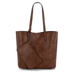 MWC-376   Montana West Carry-All Tote - Dark Brown
