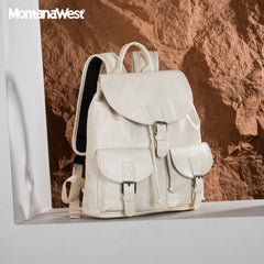 MWC-403   Montana West Buckle Backpack -Beige
