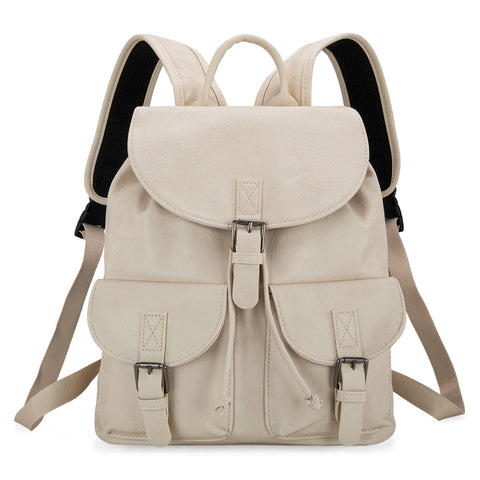 MWC-403   Montana West Buckle Backpack -Beige