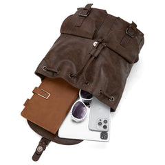 MWC-403   Montana West Buckle Backpack -Coffee