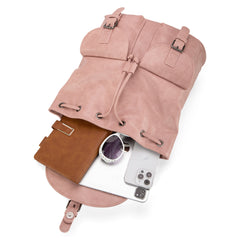 MWC-403   Montana West Buckle Backpack -Dark Pink