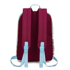 MWC-5751SBL  Montana West Serape Aztec Print Backpack -2Pcs Set - Blue