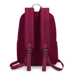 MWC-575SBDY  Montana West Solid Color Backpack -2Pcs Set - Burgundy
