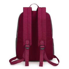 MWC-575SGY   Montana West Solid Color Backpack -2Pcs Set -Grey