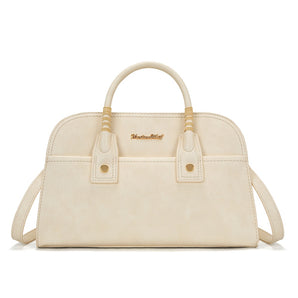 MWC-631TN Montana West Wrapped Handle Dome Satchel Bag - Tan