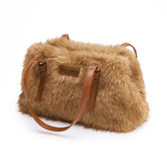 MWC-637  Montana West Plush Faux Fur Shoulder Bag/Crossbody Bag