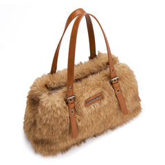 MWC-637  Montana West Plush Faux Fur Shoulder Bag/Crossbody Bag