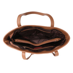 MWC-G029   Montana West  Tassel Concealed Carry Tote Bag - Brown