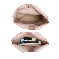 MWC2-079TN   Montana West Slouchy Hobo Bag with Pouch -Tan