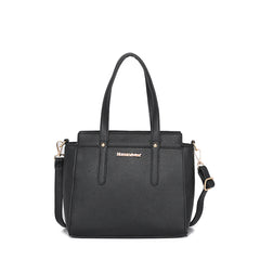 MWC3-C032W  Montana West 3PCs Set Tote/Crossbody/Wallet - Black